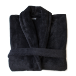 Club Classique Coral Fleece Bathrobes - Various Colours & Sizes - XL Charcoal