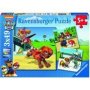 Paw Patrol - Team On 4 Paws Puzzles 3 X 49 Piece