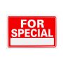 Red And White For Special Plastic Board 20CM X 30CM X 3MM