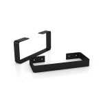 Table Shelf 2 X Black Feet Only