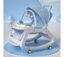 5 In 1 Baby Rocking Chair Rocker Chair Blue