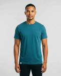 Tonal Sml Emb Bok Crew Tee Teal - 2XL