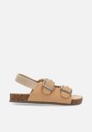 PoP Candy Twin Buckle Sandals - Stone
