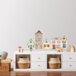 MINI Town Wall Stickers Town B