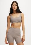 Cotton On Reform Rib Crop - Desert Grey