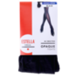 Extra Large Black Opaque Tights