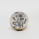 Bloom NA0100 Printed Wooden Knob Graphic