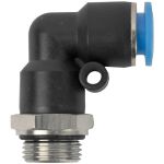 Aircraft - Pu Hose Fitting Elbow W o-ring 10MM-3 8 M - 2 Pack