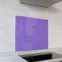 Lavender Purple Hob Splashback 598 X 650 X 6MM