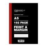 Manuscript Books F m 192P A5 Pack 5