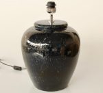 Navy Blue Lamp Base No Shade 49X40CM