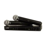 Shure BLX288 SM58 Dual Channel Wireless Handheld Microphone System