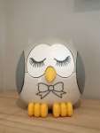 Feather The Owl Vinyl Stickers