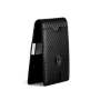 Mens Minimalist Wallet Rfid Blocking /money Clip/credit Card Holder - Black