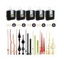 Replacement Clock Mechanism 6 Sets Of Clock Hands With Numbers