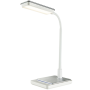 Bright Star Lighting - 8 Watt LED Table Lamp With Touch Sensor Switch - White