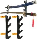 Four-layer Wall-mounted Sword Stand Sword Hook Sword Bracket Hanger Sword Display Rack Sword Holder Sword Wall Mount No Sword