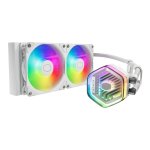 Cooler Master Masterliquid 240 Atmos 240MM Argb Liquid Cpu Cooler - White MLX-D24M-A25PZ-RW