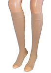 201 Below Knee Open Toe Beige M
