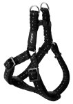 Rogz Utility Small 11MM Nitelife Step-in Dog Harness Reflective Different Colours - Black