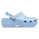 Classic Platform Pearl Clog - Blue Calcite W11
