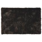 Shaggy Plush 120X180 Mocca Charcoal
