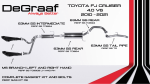 Toyota Fj Cruiser Degraaf Bobw Performance Exhaust For