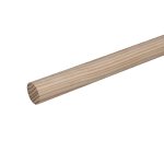 34MM Wooden Pole - Natural