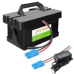 Upgraded 24V 8AH Lithium Battery For Dynacraft Realtree Power Wheels Utvs 24V Ride-on Toys & Cars Lighter And Longer Lasting Bui