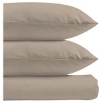 3 Pack Taupe Double Mf Sheet Set 88834