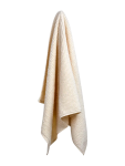 Textured Cream Hand Towel - 50X90CM Natural