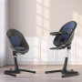 Mima Moon High Chair Black - Black / Denim
