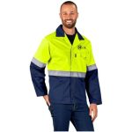 Traffic Premium Two-tone Hi-viz Reflective Jacket