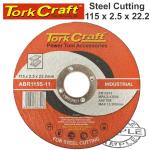 Cutting Disc Industrial Metal 115 X 2.5 X 22.2 Mm