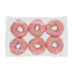 Dipped Strawberry Doughnuts 6 Pack