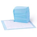 Amazon Basics Absorbent Leak-proof Dog And Puppy Pee Pads With 5-LAYER Design And Quick-dry Surface For Potty Training Standard