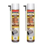 Soudal Fill And Fix Polyurethane Foam 750ML 2 Pack