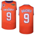 Eetug Bobby Boucher Basketball Jersey 9 The Waterboy Sandler Mud Dogs Bourbon Bowl 50TH Anniversary Movie Basketball Jersey Bask