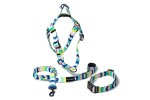 Walk This Way Collar Lead And Harness Bundle - Large