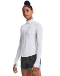 Women's Ua Speed Stride Attitude Zip - White Sm
