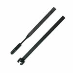 H mann C tie 388X7.8 50P Blk Insulok