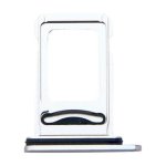 Sim+sim Card Tray For Iphone 13 Pro Max Silver