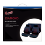 Diamond Car Seat Cover Set 6 Piece