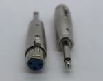Cyberdyne Xlr Female To 6.35MM Mono Male Adaptor