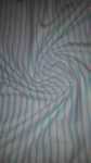 Striped Cotton Towelling Single Sided