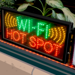 LED Wifi Hot Spot Sign Screen