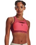 Women's Project Rock Crossback Sports Bra - Blitz Red Sm