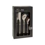 24 Piece Era Cutlery Set Silver