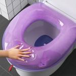 Waterproof Soft Toilet Seat Cover Washable Sticker Foam