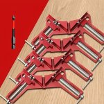 1PC 4PCS 90 Right Angle Clamp: Perfect For Diy Woodworking Projects & Picture Frame Holding